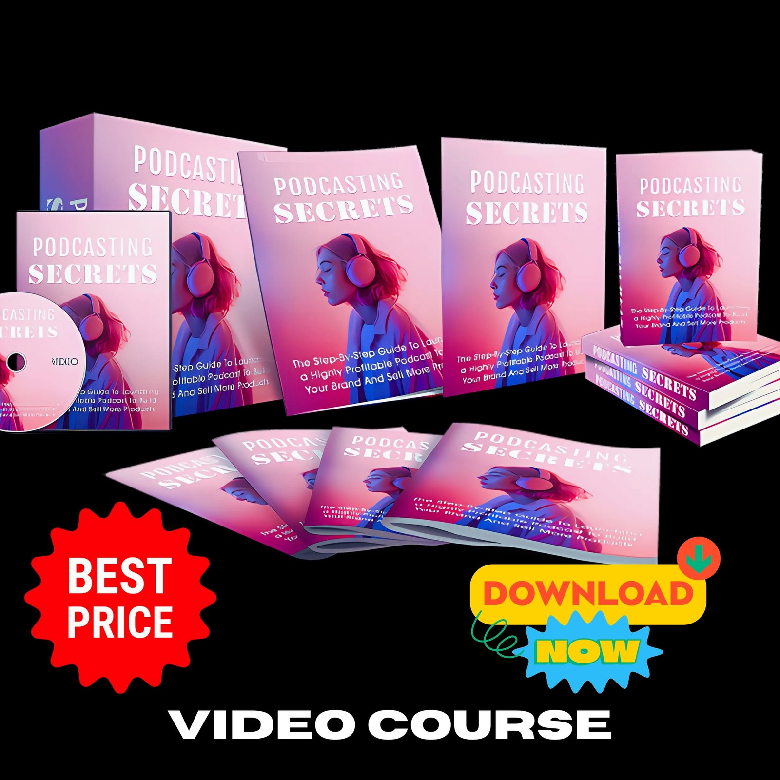 Podcasting Secrets Upgrade Package (Video Course)