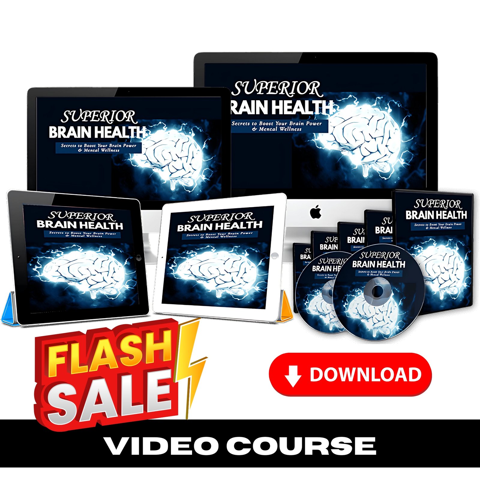 Superior Brain Health Upgrade Package (Masterclass Video Course)