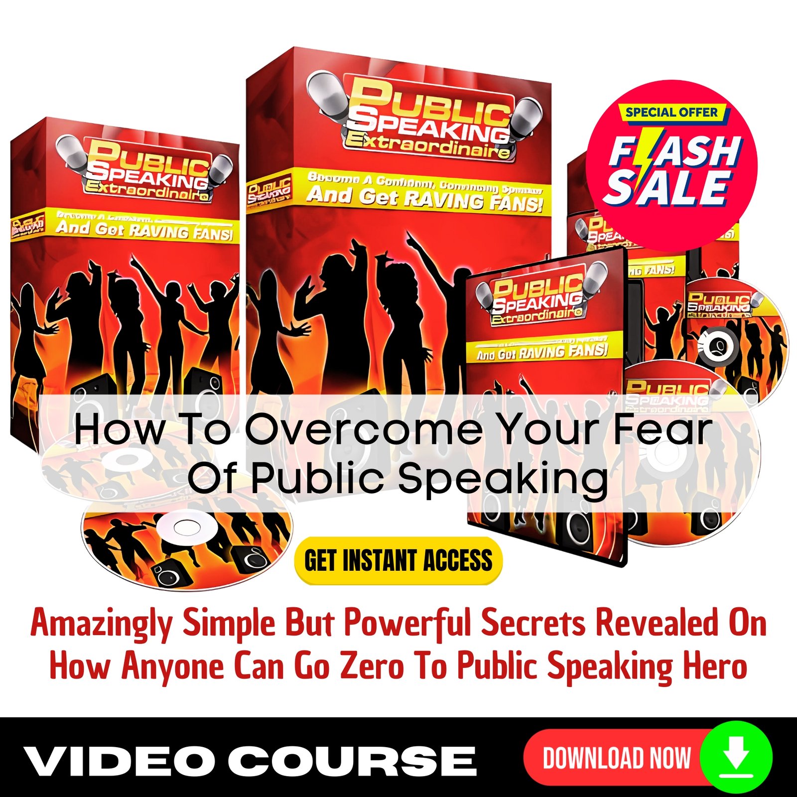 Public Speaking Extraordinaire Video and Audio Series (Masterclass Video Course)