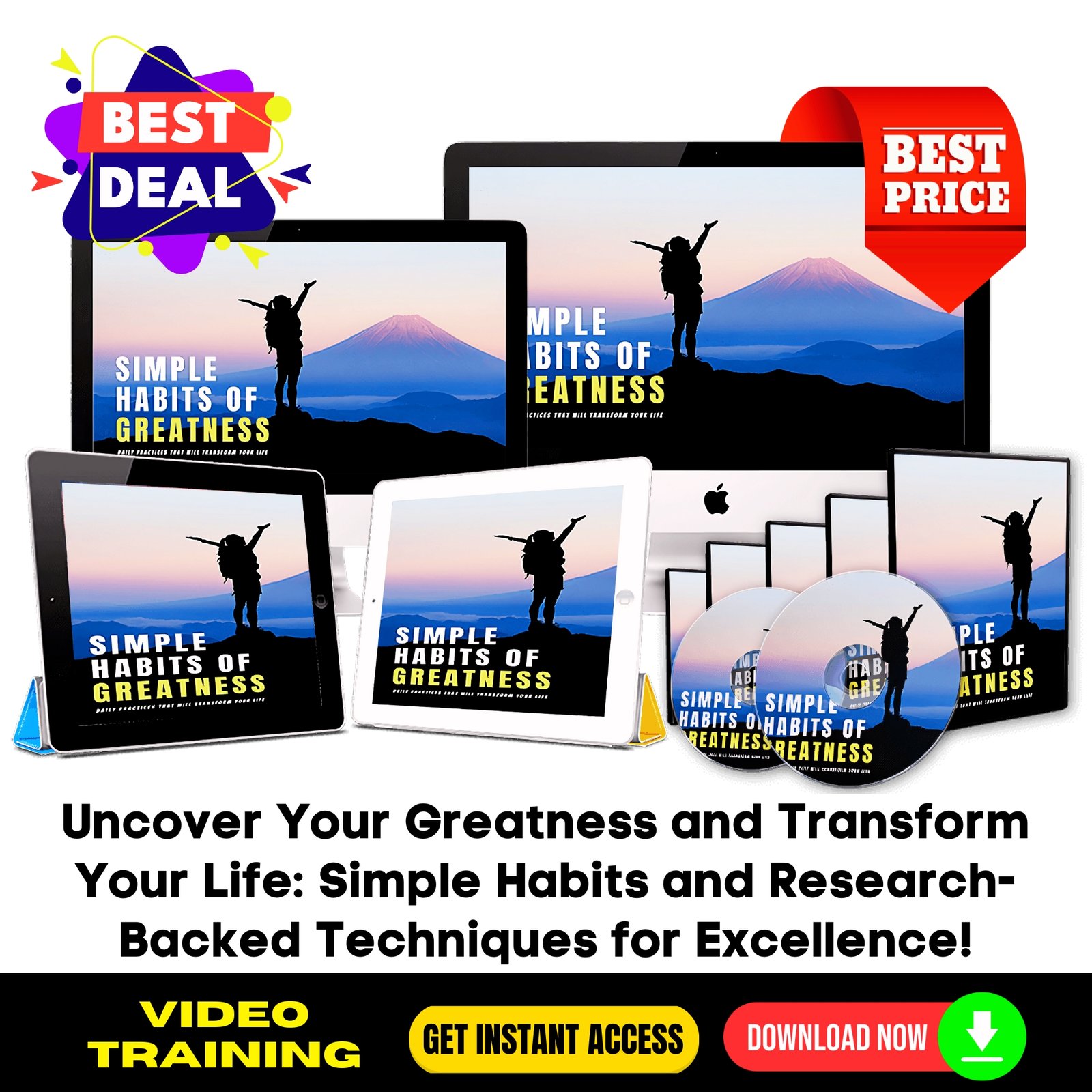 Simple Habits Of Greatness Upgrade Package - Video Course